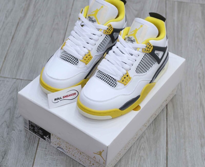 Giày Jordan 4 Retro Vivid Sulfur Like Auth