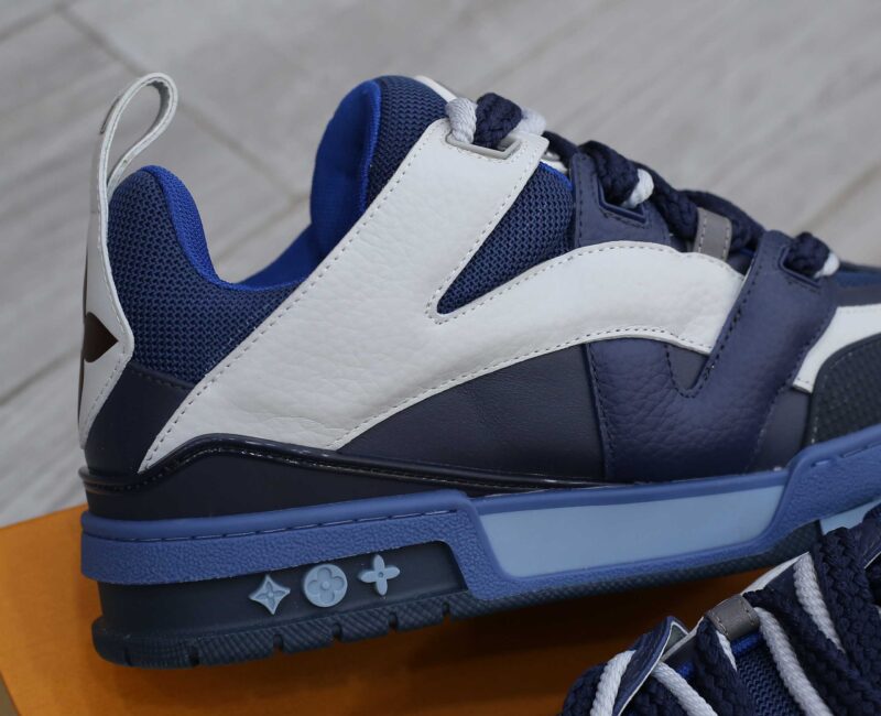 Giày Louis Vuitton Lv Skate Trainers Navy Best Quality