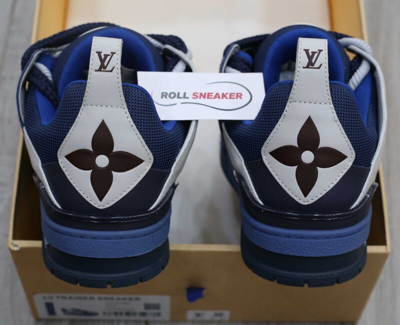 Giày Louis Vuitton Lv Skate Trainers Navy Best Quality