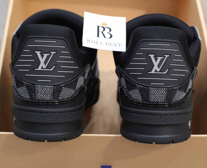 Giày Louis Vuitton LV Trainer Damier Denim Black Best Quality