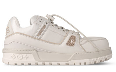 Giày Louis Vuitton LV Trainer Maxi Calf Leather White Best Quality