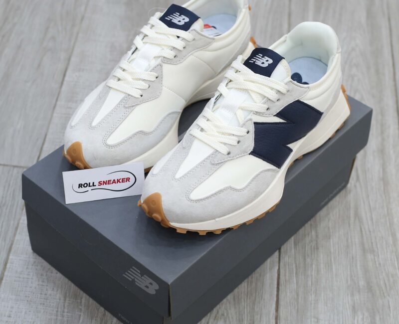 Giày New Balance Wmns 327 ‘Grey Navy’ Like Auth