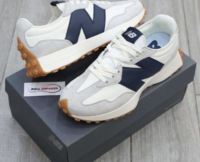 Giày New Balance Wmns 327 ‘Grey Navy’ Like Auth