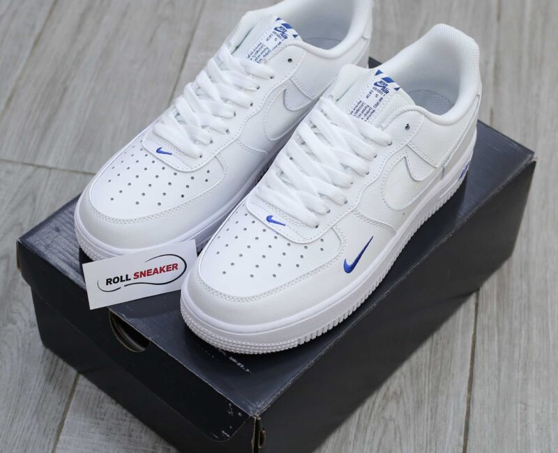 Giày Nike Air Force 1 ’07 LV8 ‘White Dark Marina Blue’ Like Auth