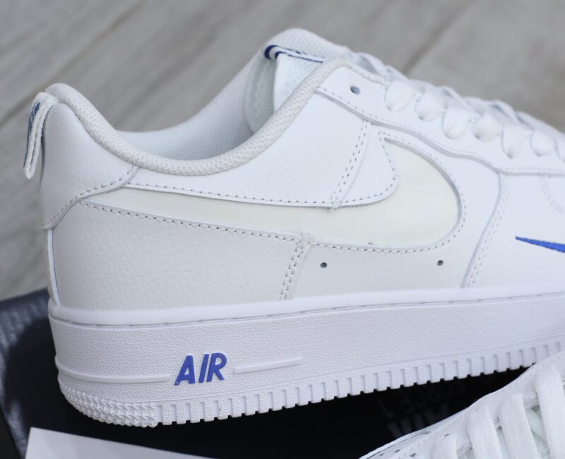 Giày Nike Air Force 1 ’07 LV8 ‘White Dark Marina Blue’ Like Auth