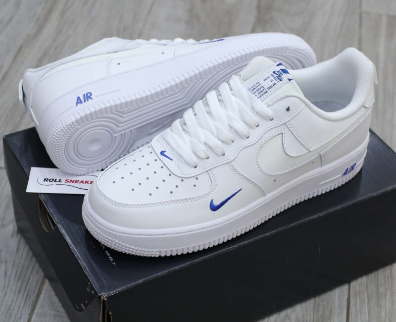 Giày Nike Air Force 1 ’07 LV8 ‘White Dark Marina Blue’ Like Auth