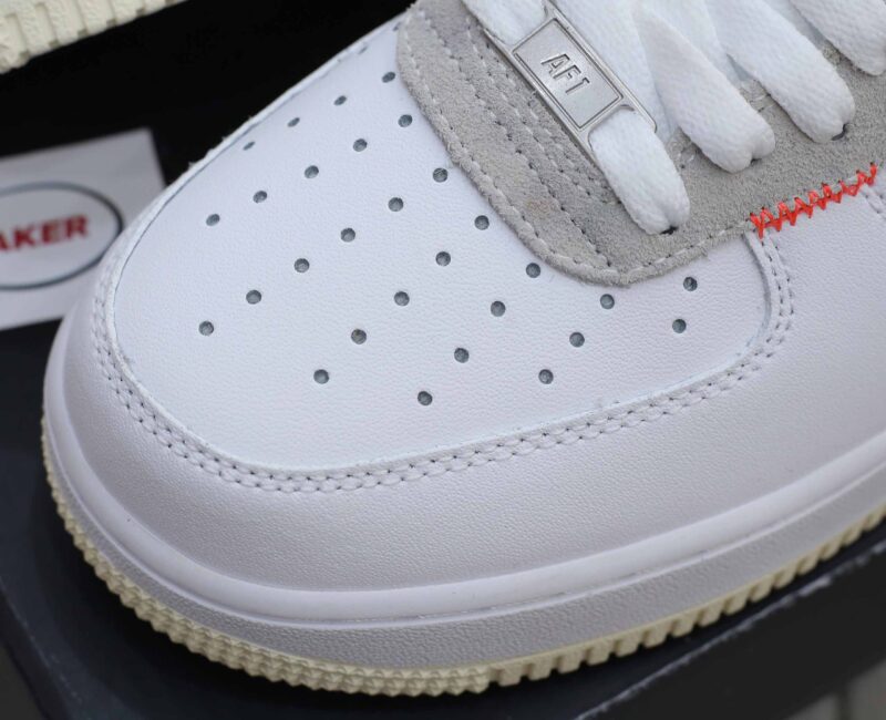 Giày Nike Air Force 1 Low Just Do It White Stitch Like Auth