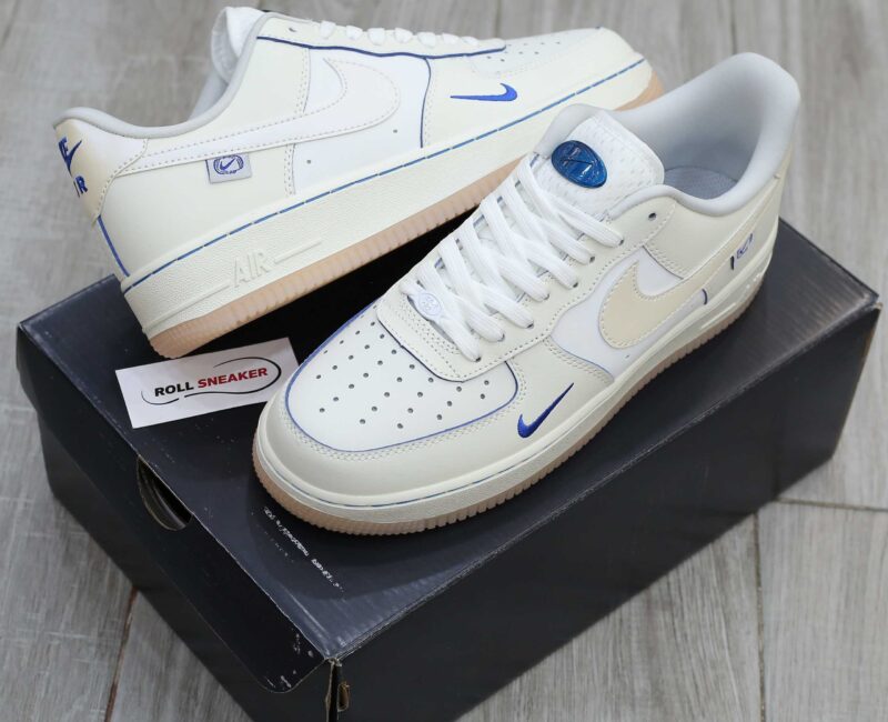 Giày Nike Air Force 1 Low ‘White Blue’ Like Auth