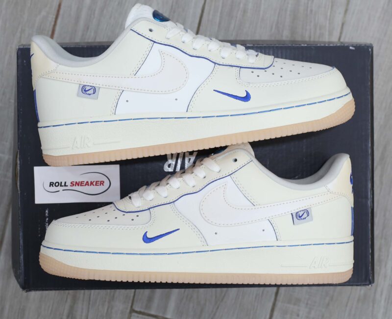 Giày Nike Air Force 1 Low ‘White Blue’ Like Auth