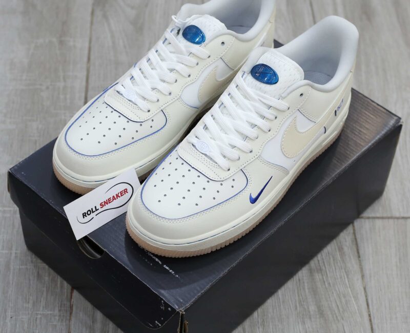 Giày Nike Air Force 1 Low ‘White Blue’ Like Auth