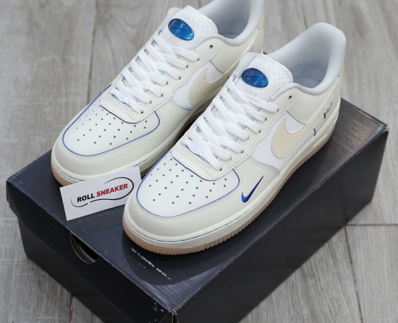 Giày Nike Air Force 1 Low ‘White Blue’ Like Auth