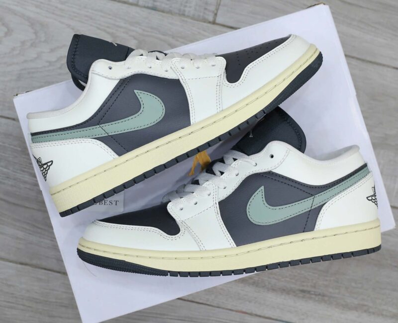 Giày Nike Air Jordan 1 Low ‘Jade Smoke’ (W) Best Quality