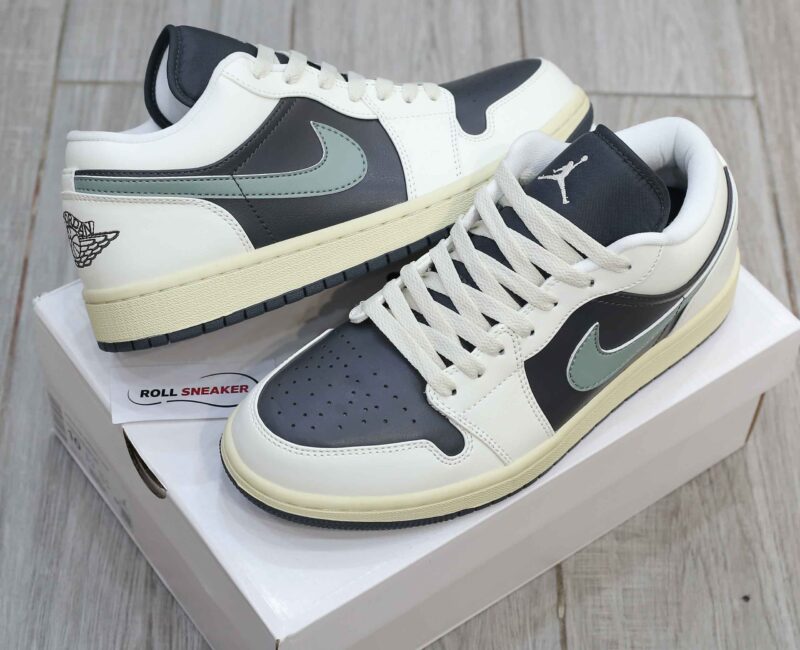 Giày Nike Air Jordan 1 Low ‘Jade Smoke’ (W) Like Auth