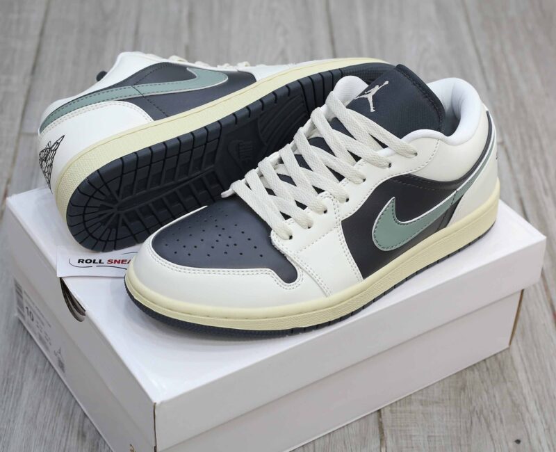 Giày Nike Air Jordan 1 Low ‘Jade Smoke’ (W) Like Auth