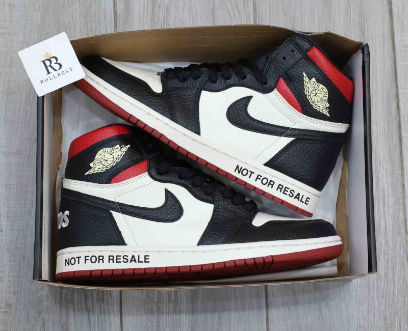 Giày Nike Air Jordan 1 Retro High OG NRG ‘Not For Resale’ Best Quality