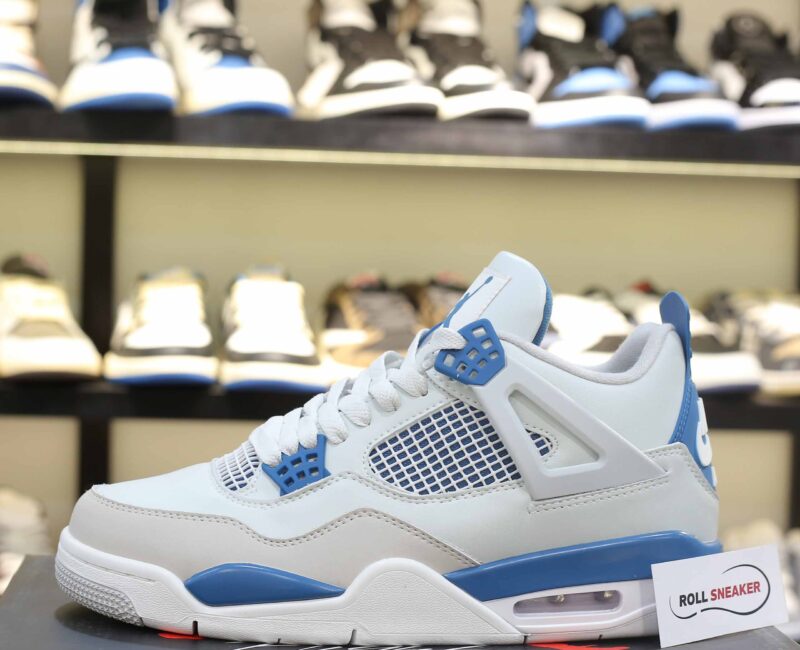 Giày Nike Air Jordan 4 Retro ‘Military Blue’ Like Auth