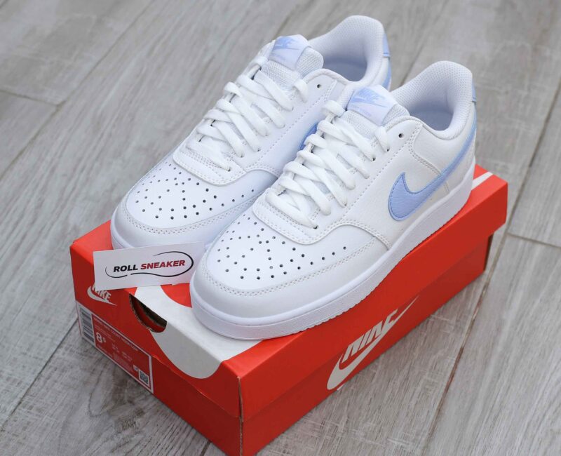 Giày Nike Court Vision Low 'White Royal' Like Auth