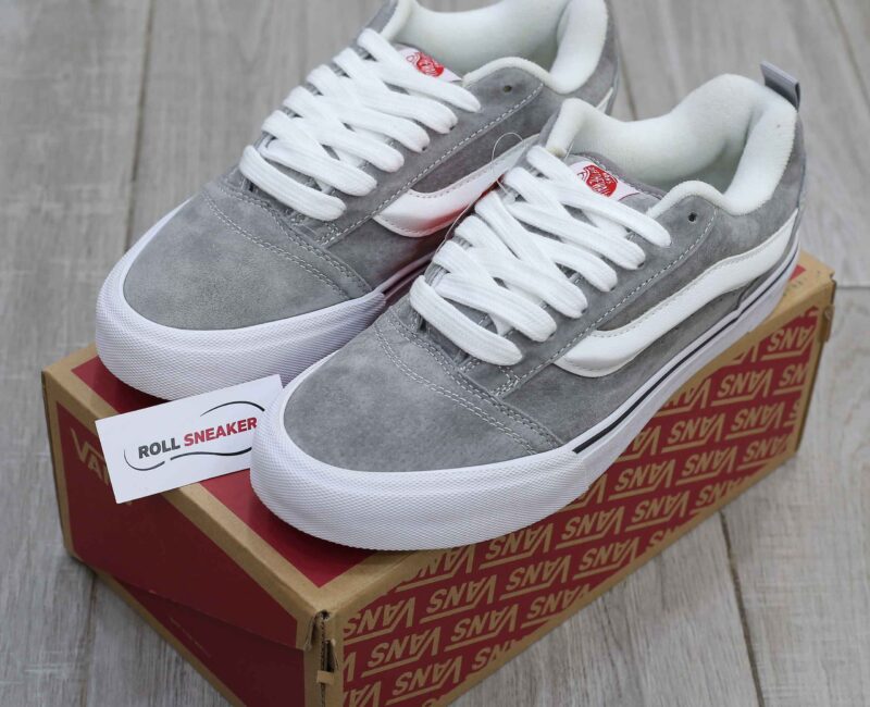 Giày Vans Knu Skool Franchise Gray Like Auth