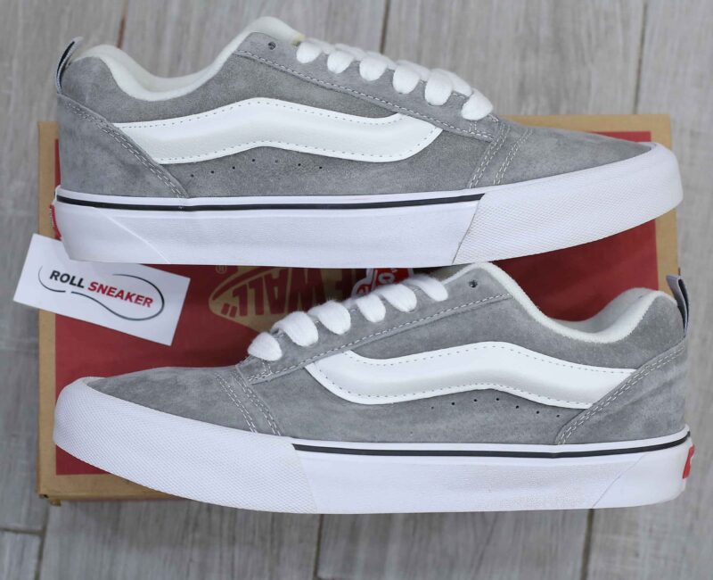 Giày Vans Knu Skool Franchise Gray Like Auth