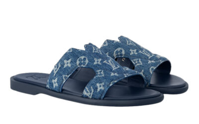 Dép Nam Louis Vuitton Oasis Mules Monogram Denim