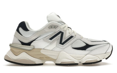 Giày New Balance 9060 White Navy Like Auth