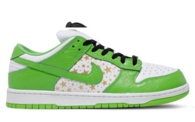 Giày Nike Supreme x Dunk Low OG SB QS Mean Green Best Quality