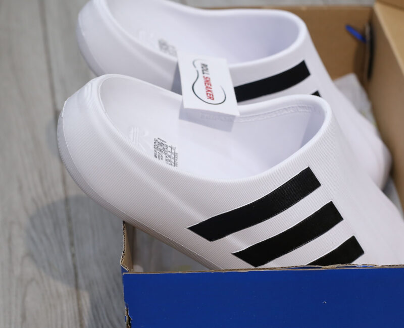 Dép Adidas adiFOM Superstar Mule ‘Black White’ Like Auth