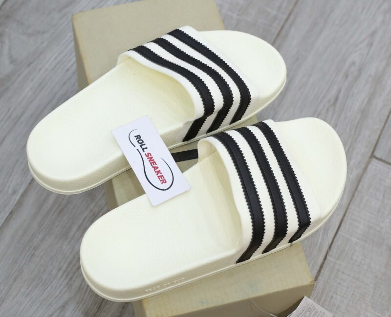 Dép Adidas Fear of God Athletics Adilette Cream White Like Auth