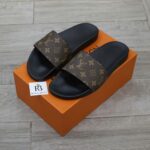 Dép Louis Vuitton Waterfront Mule Monogram Best Quality