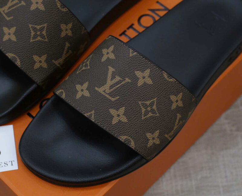 Dép Louis Vuitton Waterfront Mule Monogram Best Quality