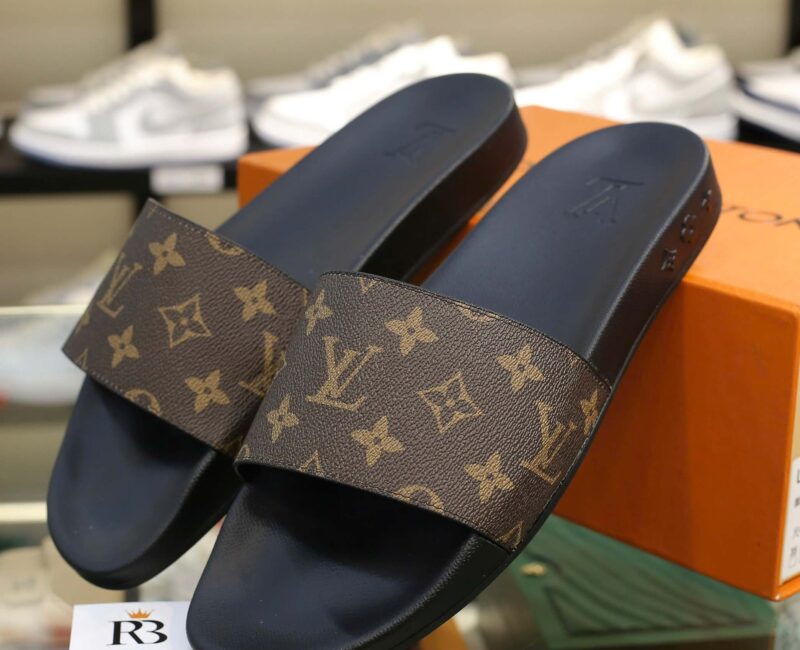 Dép Louis Vuitton Waterfront Mule Monogram Best Quality