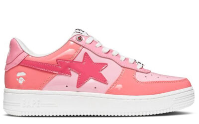 Giày A Bathing Ape Bape Sta Low Color Camo Combo Pink Best Quality