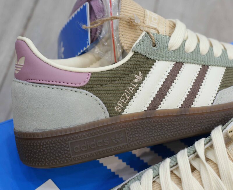 Giày Adidas Handball Spezial Silver Green Magic Mauve Best Quality