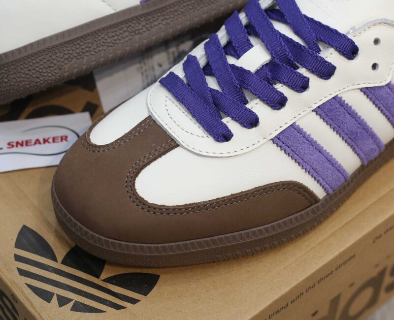 Giày Adidas Samba OG ‘Off White Core Purple’ Best Quality