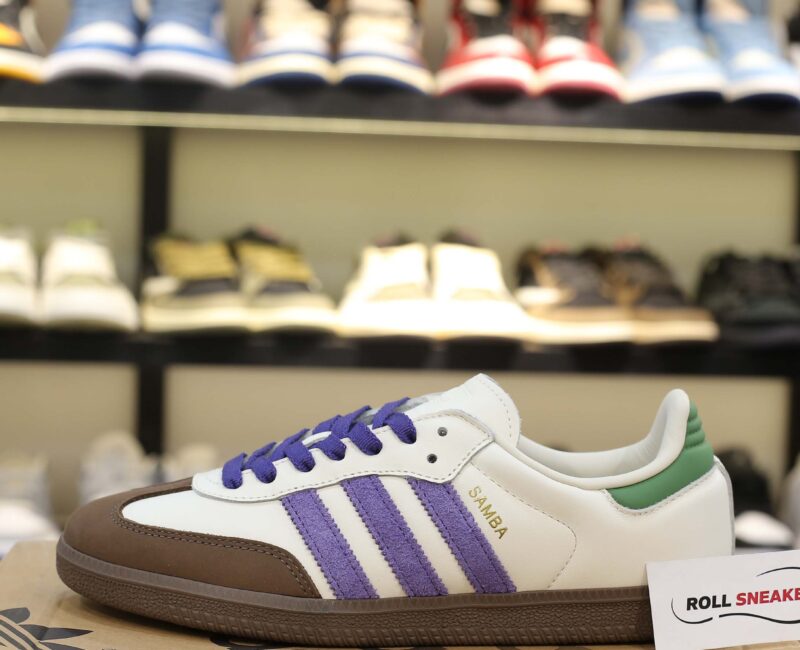 Giày Adidas Samba OG ‘Off White Core Purple’ Best Quality