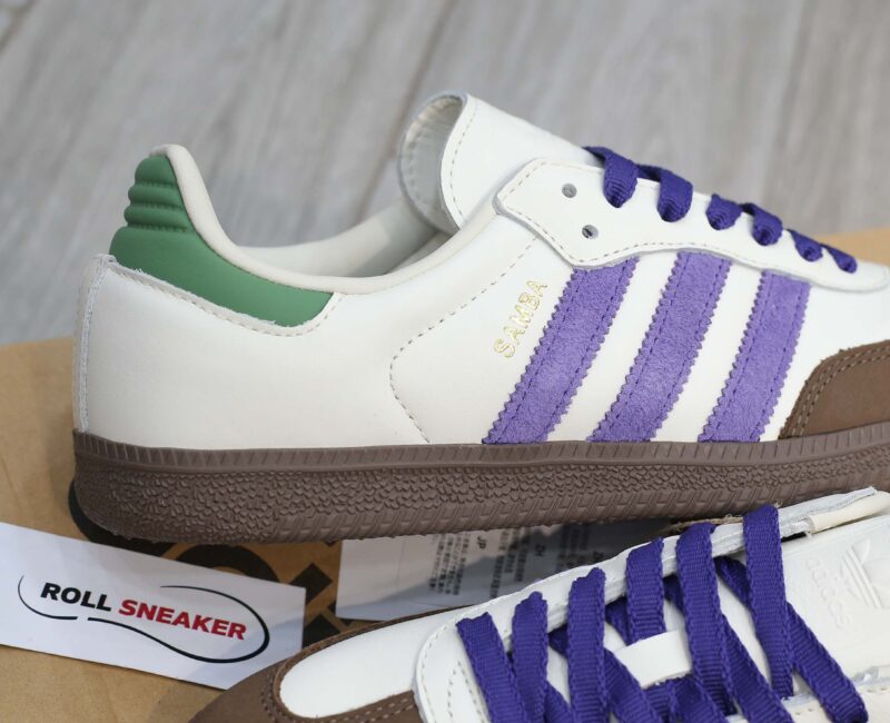 Giày Adidas Samba OG ‘Off White Core Purple’ Best Quality