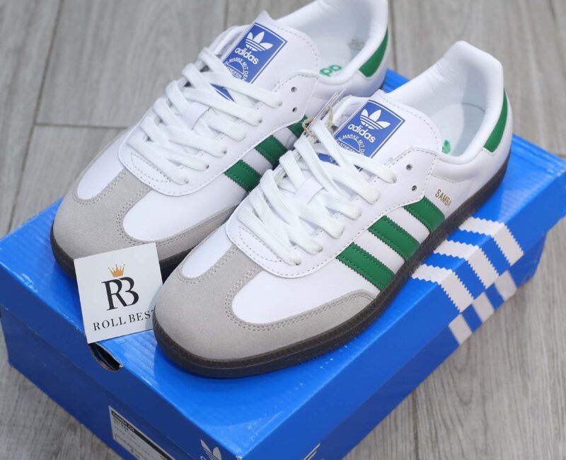 Giày Adidas Samba OG ‘White Green’ Best Quality