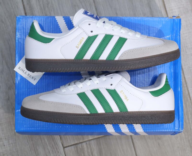 Giày Adidas Samba OG ‘White Green’ Best Quality