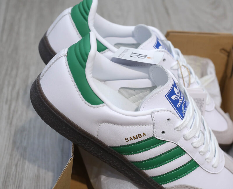 Giày Adidas Samba OG ‘White Green’ Best Quality