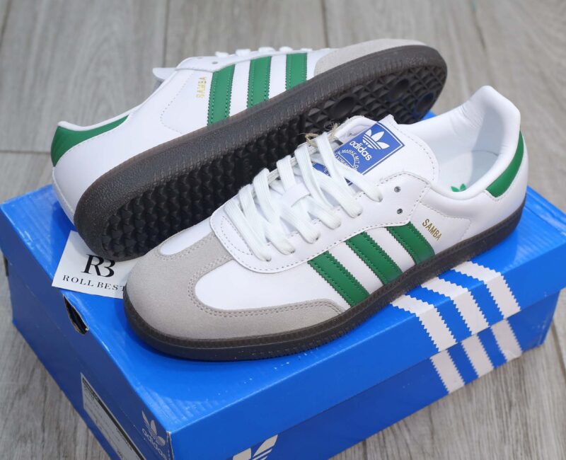 Giày Adidas Samba OG ‘White Green’ Best Quality