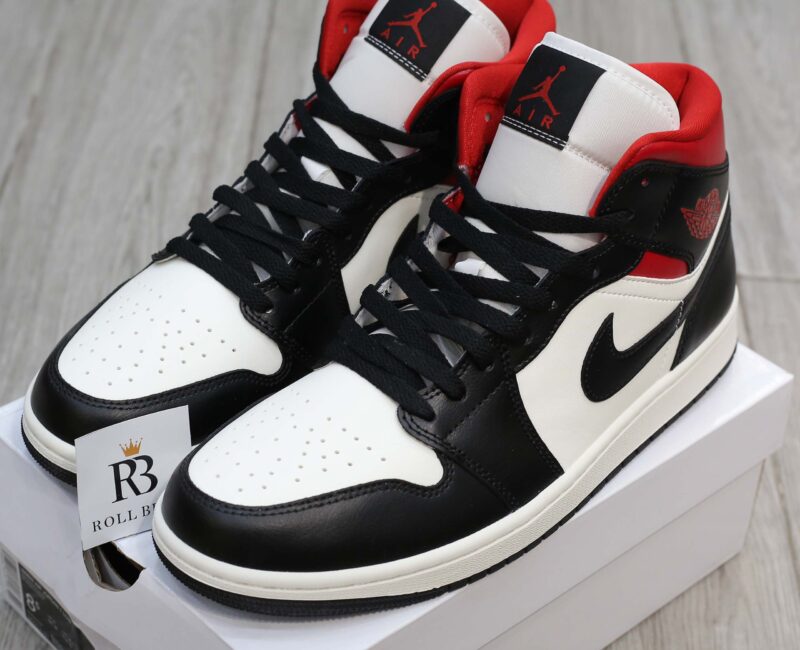 Giày Air Jordan 1 Mid Gym Red Panda Best Quality