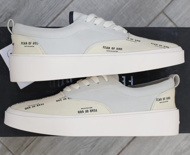 Giày Fear of God 101 Lace Up ‘Bone Cream’ Like Auth