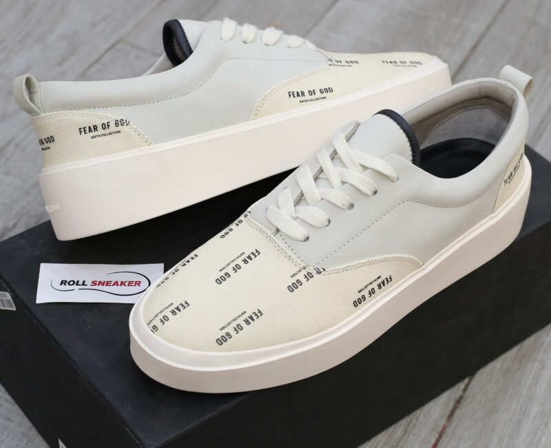 Giày Fear of God 101 Lace Up ‘Bone Cream’ Like Auth