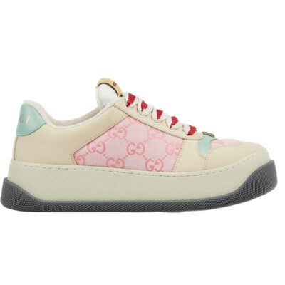 Giày Gucci Screener Sneaker 'Pink' Best Quality