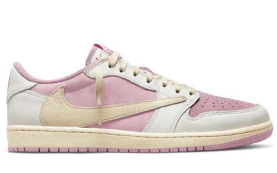 Giày Jordan 1 Low OG Travis Scott Pink Shy Like Auth