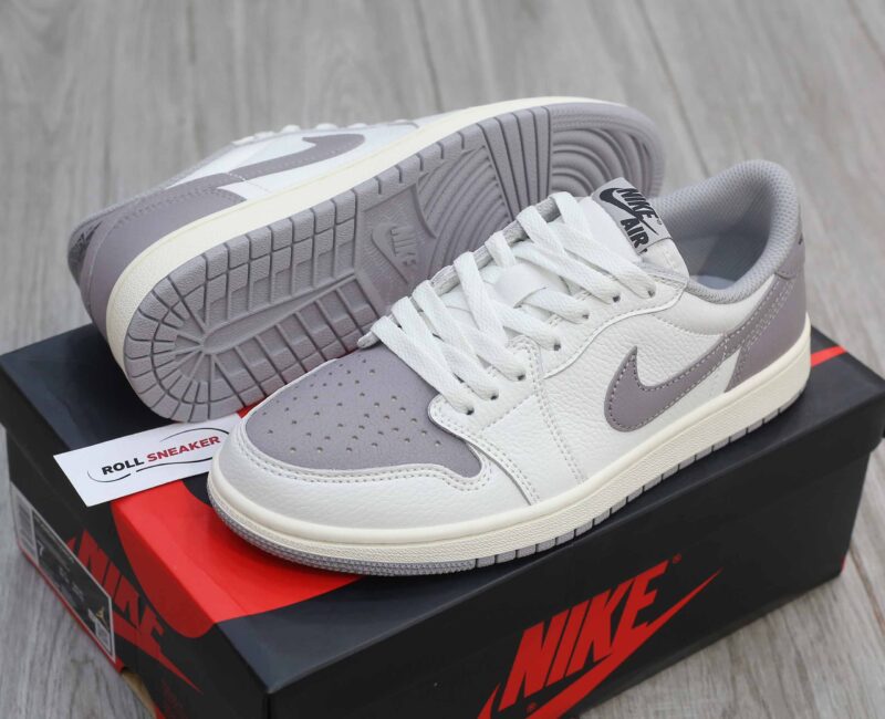 Giày Jordan 1 Retro Low OG Atmosphere Grey Like Auth