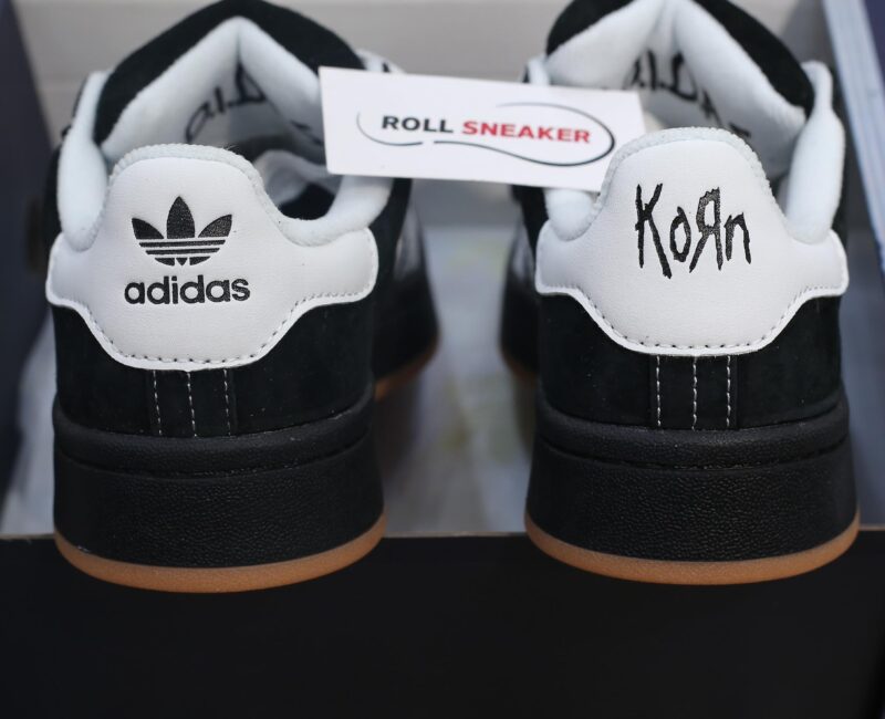 Giày Korn x Adidas Campus 00s ‘Black Gum’ Like Auth