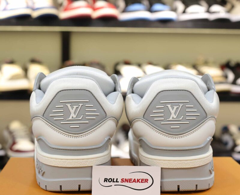 Giày Louis Vuitton LV Trainer Maxi White Grey Best Quality