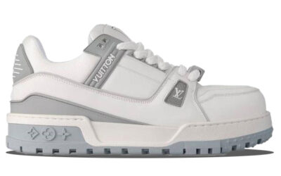 Giày Louis Vuitton LV Trainer Maxi White Grey Best Quality