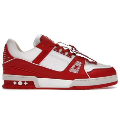 Giày Louis Vuitton Trainer Red White Best Quality
